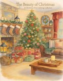 La Beauté de Noël : Beaux Designs d'Arbres de Noël et Scènes de Fêtes pour la Relaxation et la Coloration Créative