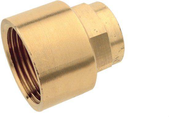 KIRCHHOFF BR overgangsmof, blanco, 12 mm x 3/8"BI, 1 mof