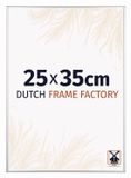 Dutch Frame Factory Cadre photo 25x35 cm - Aluminium - Argent mat