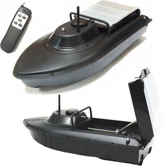 Jabo Amewi Voerboot V3 RC Boot - Zwart - 61cm - 2 Motoren - RTR