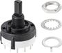 TRU COMPONENTS SR26B4-2X6-7-20 Draaischakelaar 250 V 150 mA 12 x 30 ° 1 stuk(s)