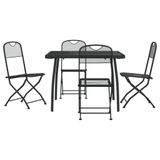 VidaXL 3211811 Ensemble de meubles de jardin anthracite