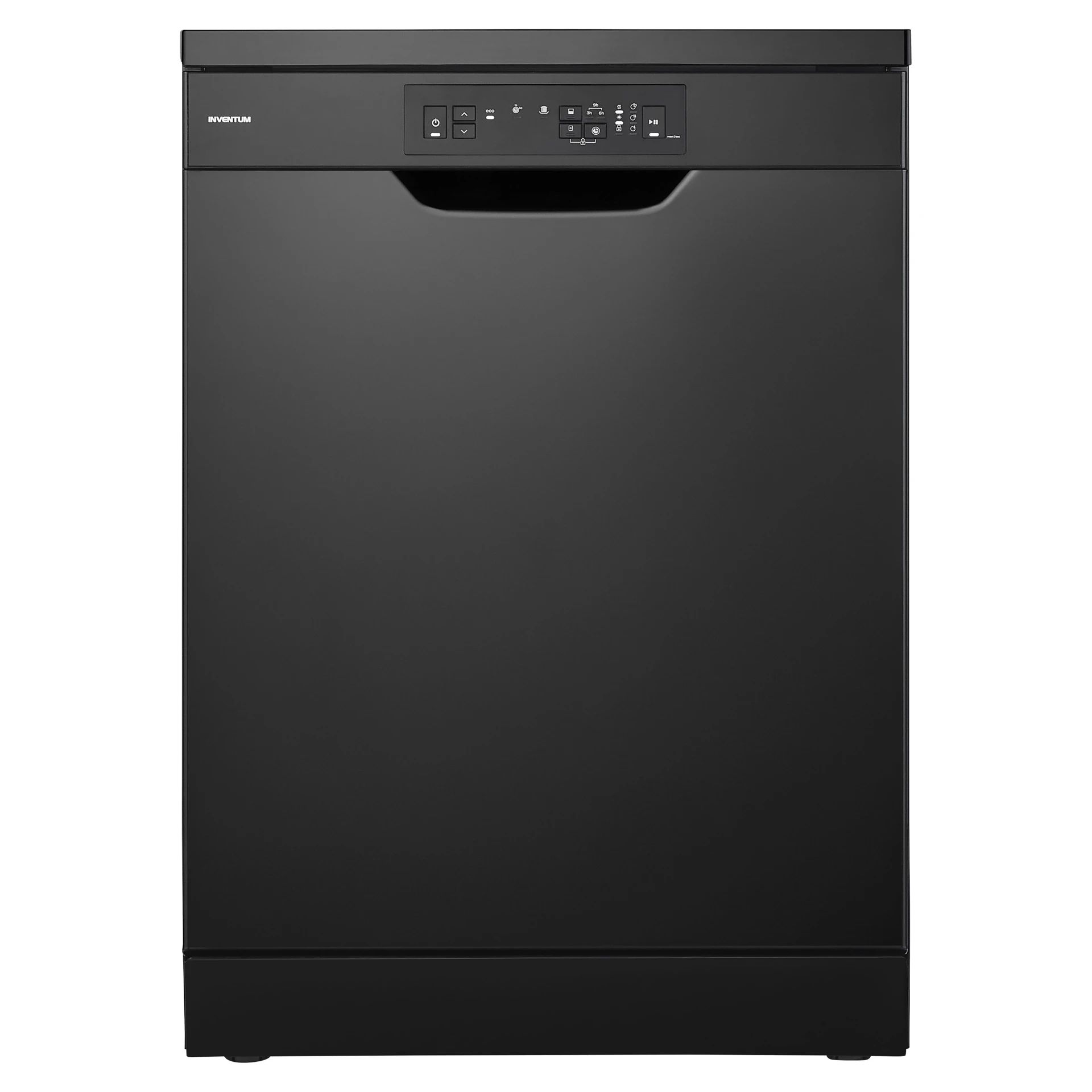 Inventum VVW6008AB - Vrijstaande Vaatwasser - 12 Couverts - Zwart