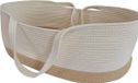 Non-branded Portable Newborn Moses Basket - Cotton Rope - Baby Nest Bed - Carrycot Bassinet