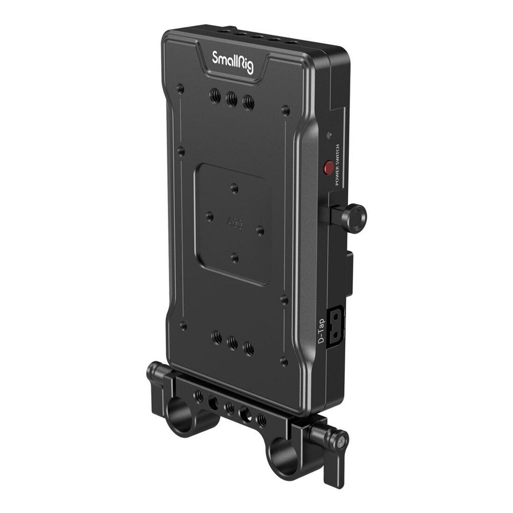 SmallRig V-Mount Battery Mount Plate with Dual 15mm Rod Clamp 3203B