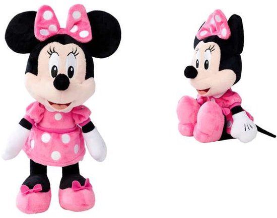 Disney SIMBA TOYS Pluche Disney - Minnie Clubhouse (45cm)