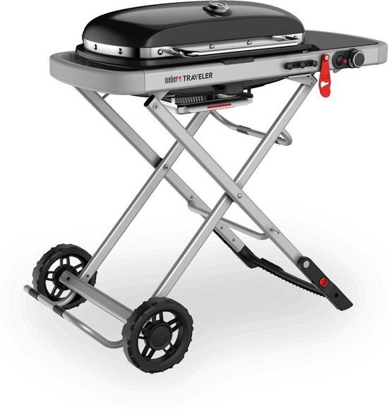 Weber traveler gasbarbecue zwart