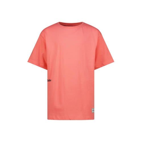 Vingino T-shirt met backprint oranje