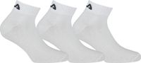 Fila - Ankle Socks 3-Pack - Witte Enkelsokken - 35 - 38 - Wit