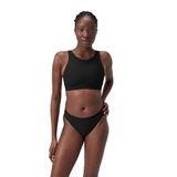 Speedo Effen Top Met Hoge Hals En Mesh