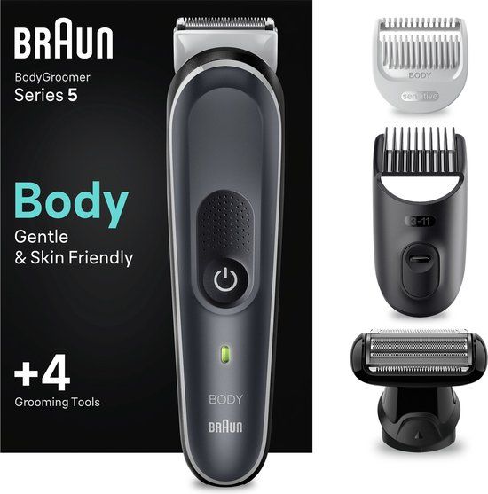 Braun Bodygroomer Series 5 5370 - Voor Heren - Zwart