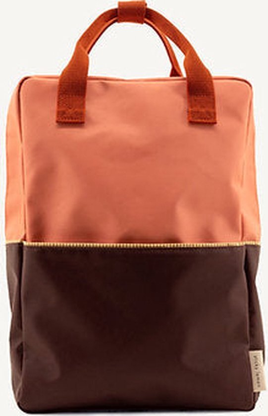 Sticky Lemon Backpack/Boekentas Large Meadows Colourblocking - Moonrise Pink - Stormy Purple