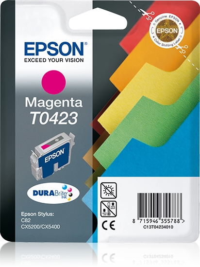 Epson T0423 - Inktcartridge - Magenta - 16 ml
