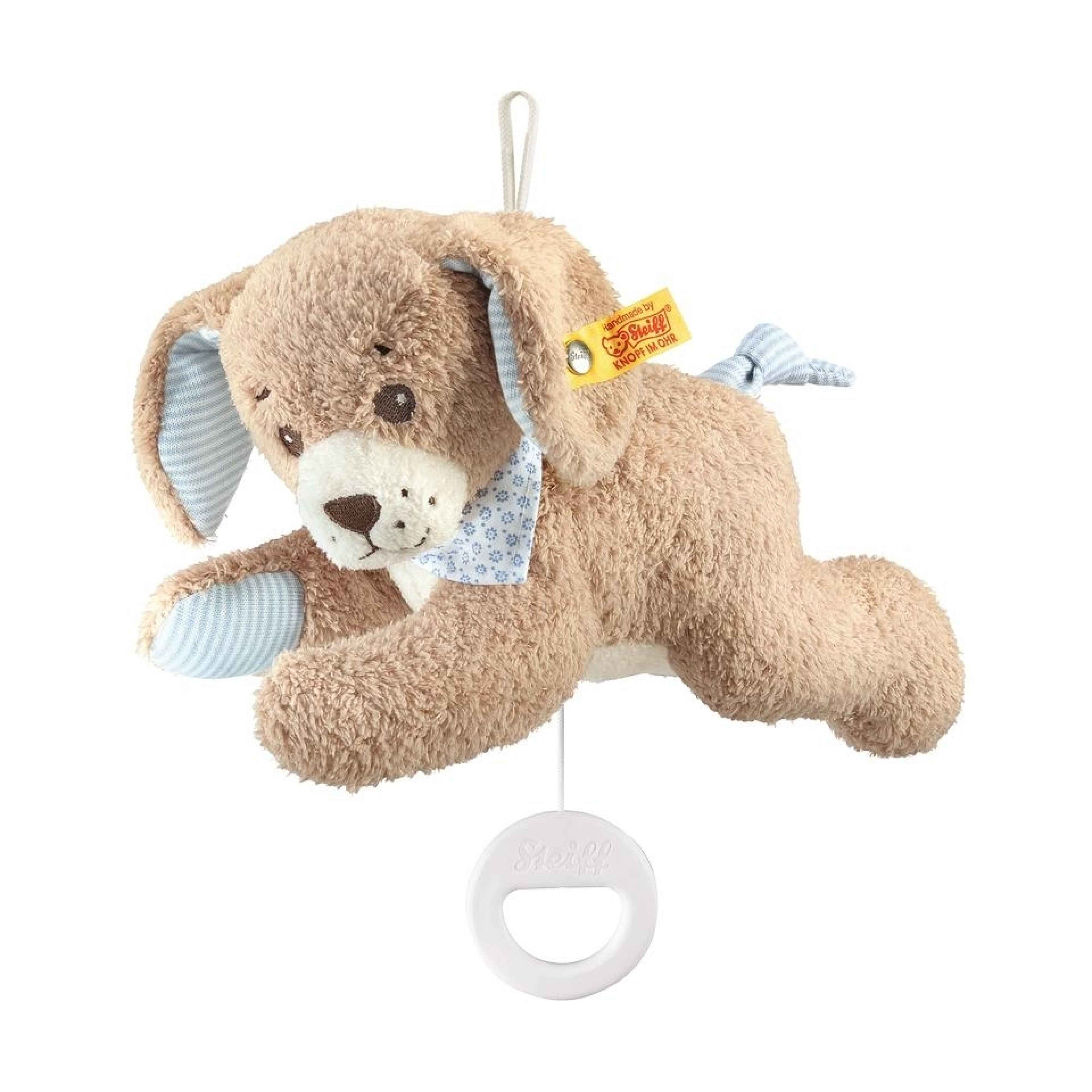 Steiff 239700 - Knuffel - 22 cm - Blauw/Bruin
