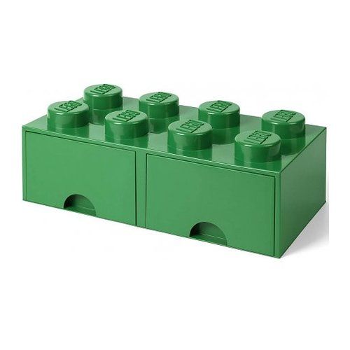 LEGO opberglade brick 8 - wit - 50 x 25 x 18 cm