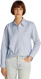 Tommy Hilfiger Dames Oxford Relaxed FIT Shirt WW0WW46111 L/S Shirt, Blauw, 46