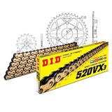 Kettingset DID Kettingset staal 520VX3 / 112 klinkslot voor Aprilia Classic 125 cc