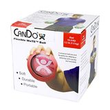 CanDo Kleine oefenbal - Cando gewicht bal, rood, 1,5 kg - alternatief voor halters