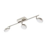 EGLO Corropoli-C Oppervlak-spotverlichting Nikkel, Wit