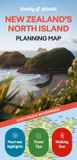 New Lonely Planet New Zealand's North Island Planning Map