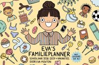 Borgerhoff & Lamberigts Eva’s Familieplanner 2026–2027 – Weekplanner voor 5 Personen met Stickers en Extra Kolommen