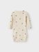 NAME IT NBFNUTTI 2P LS BODY NOOS Baby Bodies Peyote Melange 68