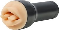 Kiiroo FeelStar Stroker Masturbateur Leigh Raven Gespleten Tong