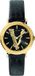Versace VEHC00119 - Montre Femme - Argenté - Cuir Noir