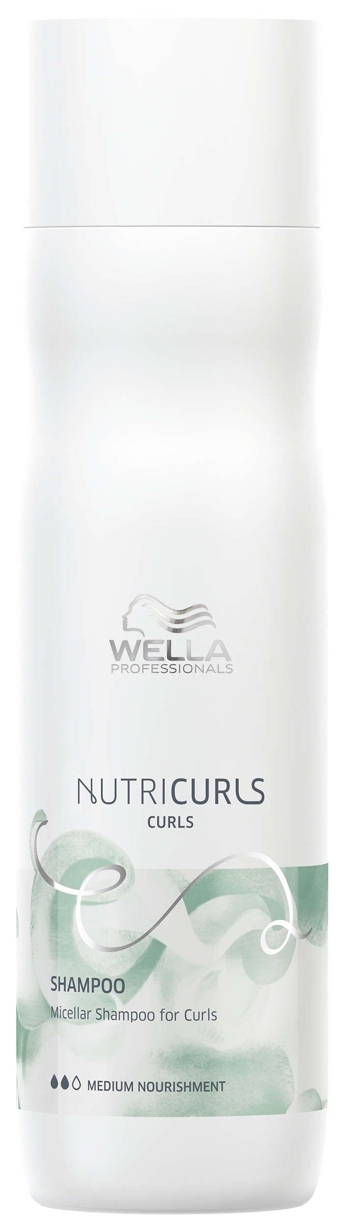 Wella Nutricurls Curls Shampoo - 250ml