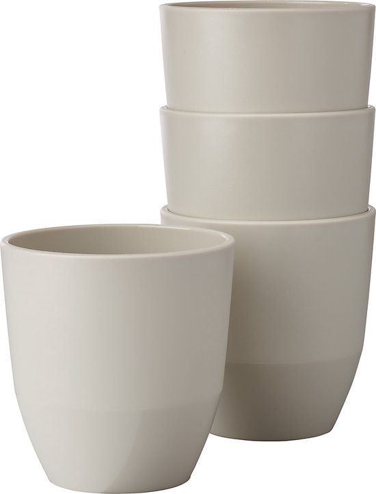 Mepal Silueta Coffee Mug - 4 x 200ml - Nordic White