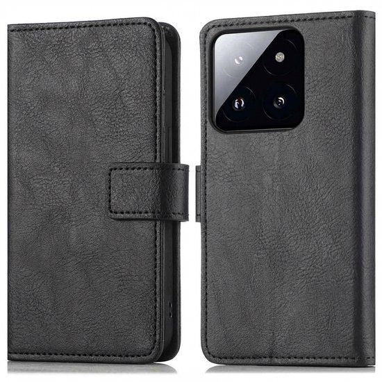 imoshion Luxe Bookcase - Geschikt voor Xiaomi 14T Pro - Zwart