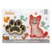 Decora 0255210 Koekjes Uitsteker Set Kat & Pootafdruk - 2 stuks