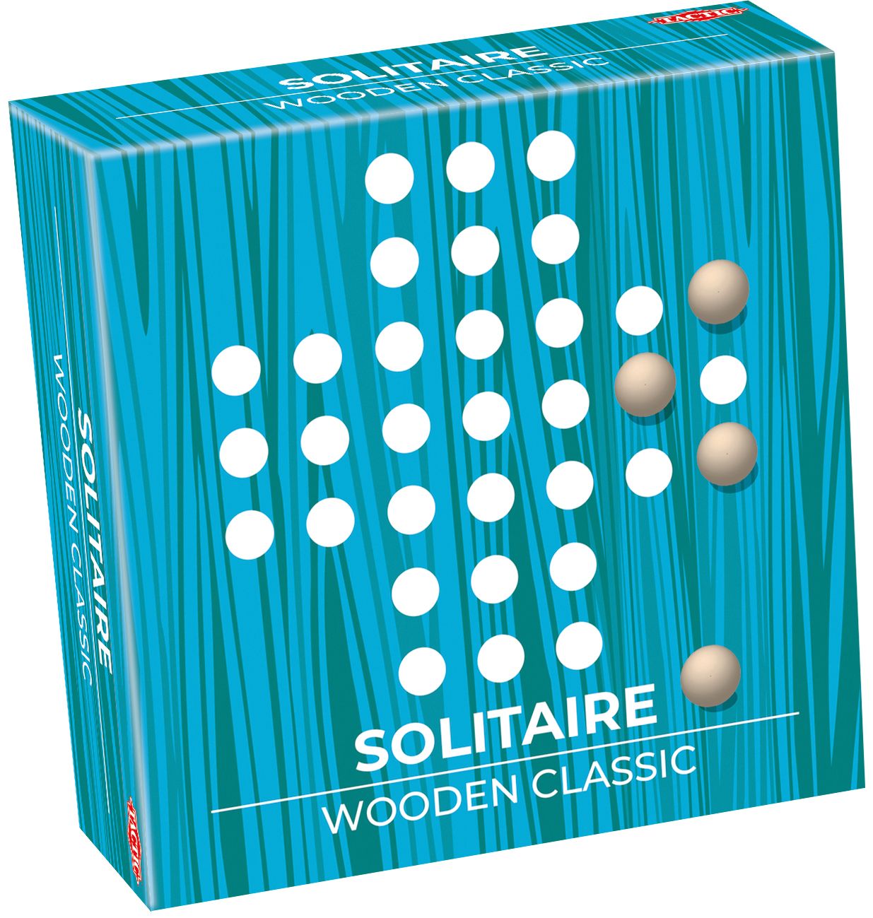 Tactic Houten Solitaire Classic - Bordspel - Strategie - 7+ jaar - Nederlands