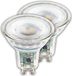 Briloner - Ultra Efficient LED Lamp - 2 stuk - EEK A - GU10 - Ø5cm