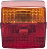 HELLA Achterlicht - Gloeilamp - 12V - Opbouw/Schroefaansluiting - ECE - Lenskleur: Rood / Geel/Wit - Stekker: Platte stekker - rechts/links - Aantal: 1