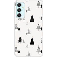 Samsung Galaxy A34 5G Beschermende Siliconen Case - Elegante Dennenboom