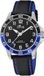 Lotus Junior collection Horloge - Unisex - Zwart - Diameter 36 mm - Roestvrij staal