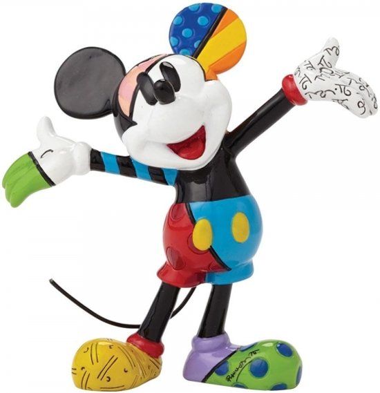 Disney by Romero Britto Disney beeldje - Britto collectie - Mickey Mouse (mini figurine)