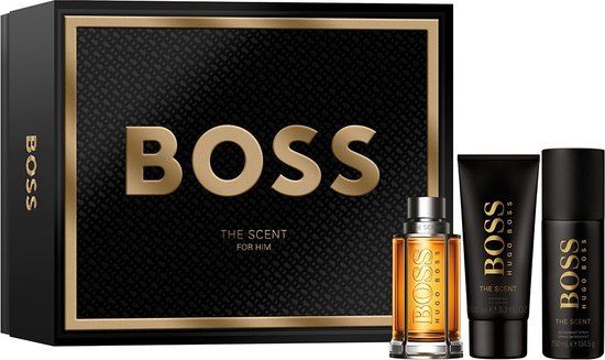 Hugo Boss The Scent Men's Gift Set - Eau de Toilette, Shower Gel & Deodorant