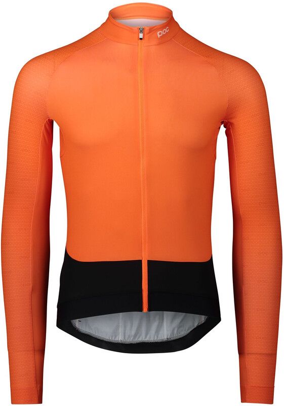 POC Essential Road Longsleeve Jersey - Oranje - Heren