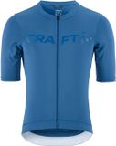 Craft Endur Logo Jersey M Heren Fietsshirt - Blauw - Korte mouw - XXL