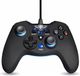 Spirit of Gamer Manette – Jeux – Filaire – Bouton Rapidfire et Turbo – Convient pour PS3 et PC – Noir/Bleu