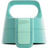 SIGG WMB ONE Top 2 Glacier dop (één maat), reserveonderdeel drinkfles, bedienbaar met één hand, lekvrije dop