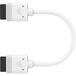 Corsair iCUE LINK ARGB verlengkabel Wit 10 cm