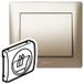 Legrand 771400 Veiligheidsplaatje voor Stopcontacten Titanium