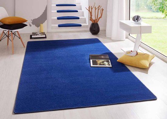 Hanse Home Modern Vloerkleed Fancy 103007 133 cm rond Blauw