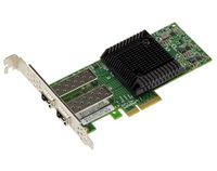 KALEA-INFORMATIQUE PCIe x4-controllerkaart voor 10G LAN-netwerk met 2 SFP+ glasvezelpoorten, met MELLANOX ConnectX-4-chipset, ondersteuning voor RDMA, SR-IOV en PXE