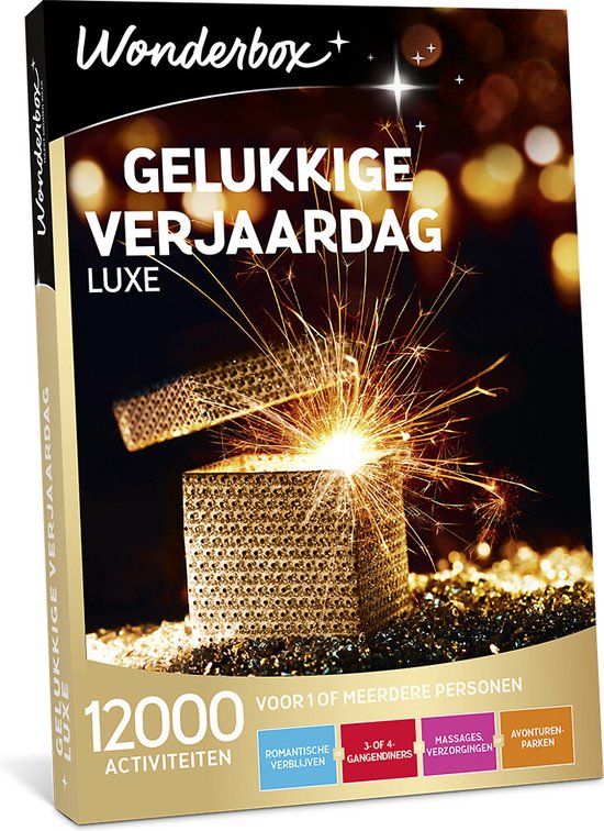 Wonderbox Gelukkige verjaardag - Luxe