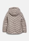 s.Oliver Outdoor-Jacke Vrouwen Beige Polyester Regular Fit Lange Mouw