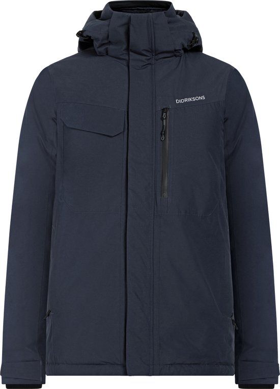Didriksons STEFAN USX JKT Heren Outdoorjas - Dark Night Blue